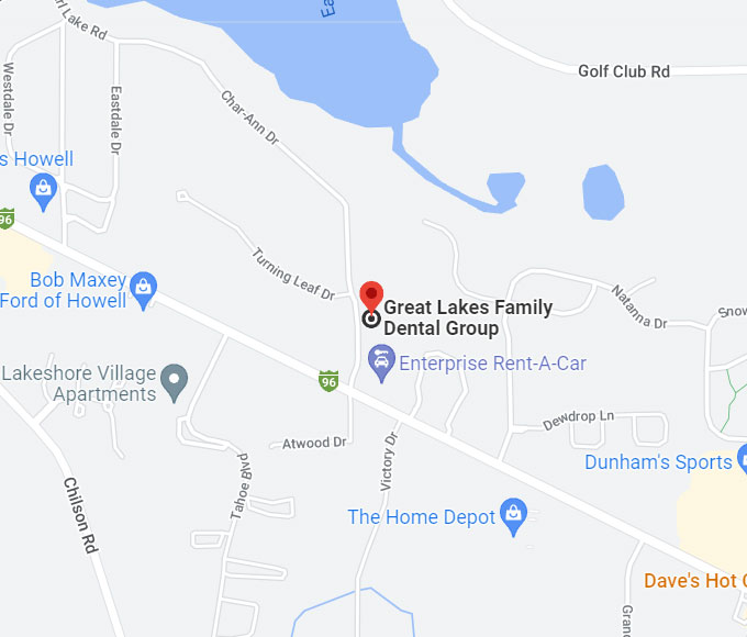 Great Lakes Family Dental Map Location