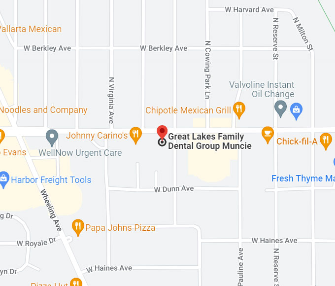 Great Lakes Family Dental Map Location