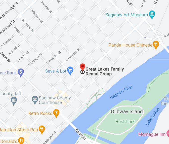 Great Lakes Family Dental Map Location