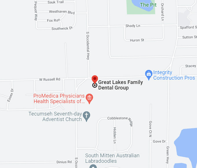 Great Lakes Family Dental Map Location